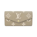 Louis Vuitton Bicolor Monogram Empreinte Portefeuille Sarah Wallet