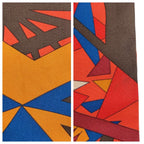 Hermes Twilly le Nombre D'or Orange White Red Silk Scarf Ribbon — view 7