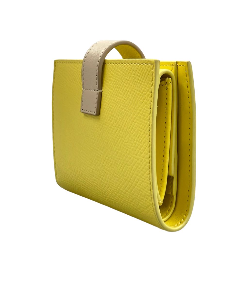 Celine Bifold Wallet Yellow — view 3
