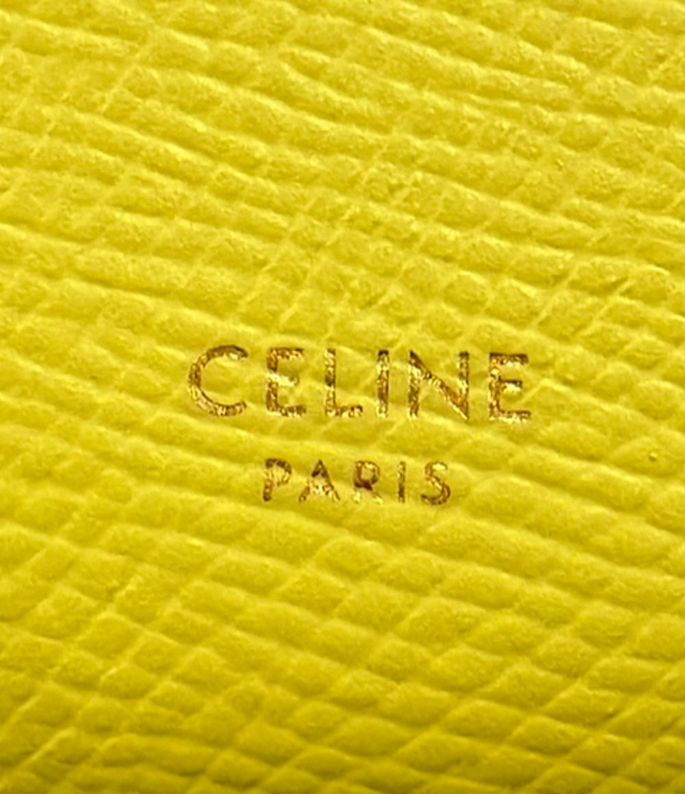 Celine Bifold Wallet Yellow — view 5