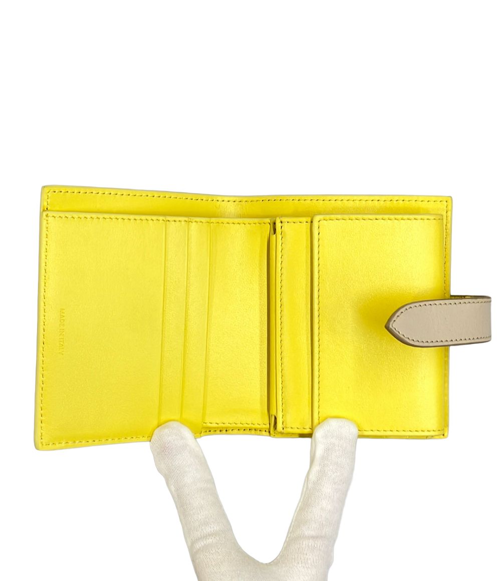 Celine Bifold Wallet Yellow — view 4