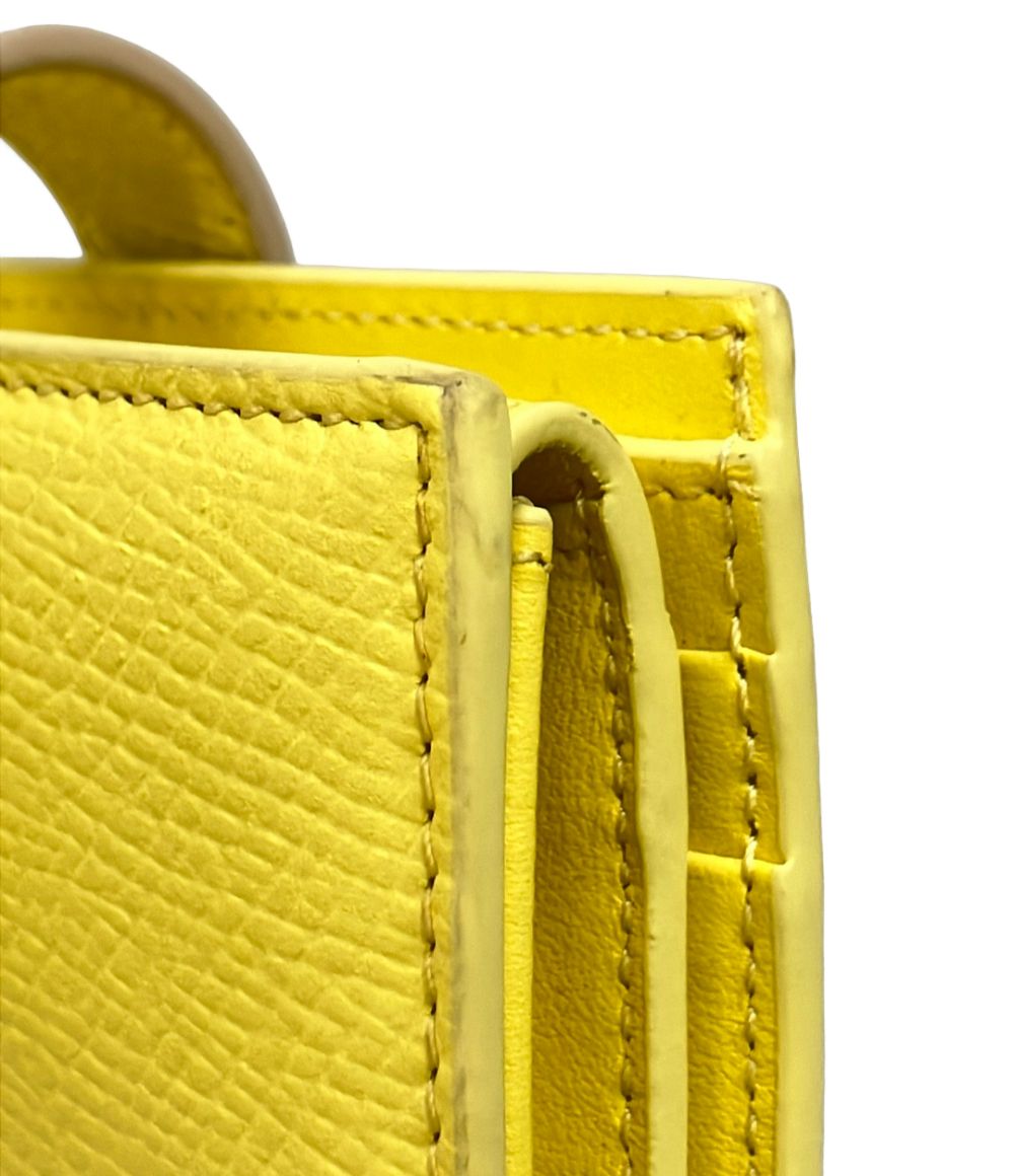 Celine Bifold Wallet Yellow — view 7