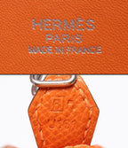 Hermes 2-Way Shoulder Bag Silver Veau Epsom Bolide 27 — view 4