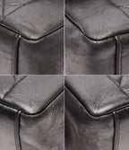 Chanel Chain Shoulder Bag Gold Quilted Diana 25 Single Flap — view 5
