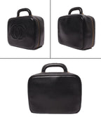 Chanel 2-Way Vanity Shoulder Bag Crossbody CC Logo Caviar Leather Gold No 5 — view 2