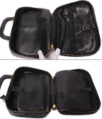 Chanel 2-Way Vanity Shoulder Bag Crossbody CC Logo Caviar Leather Gold No 5 — view 6