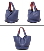 Hermes Handbag Silver Picotin Lock MM — view 2