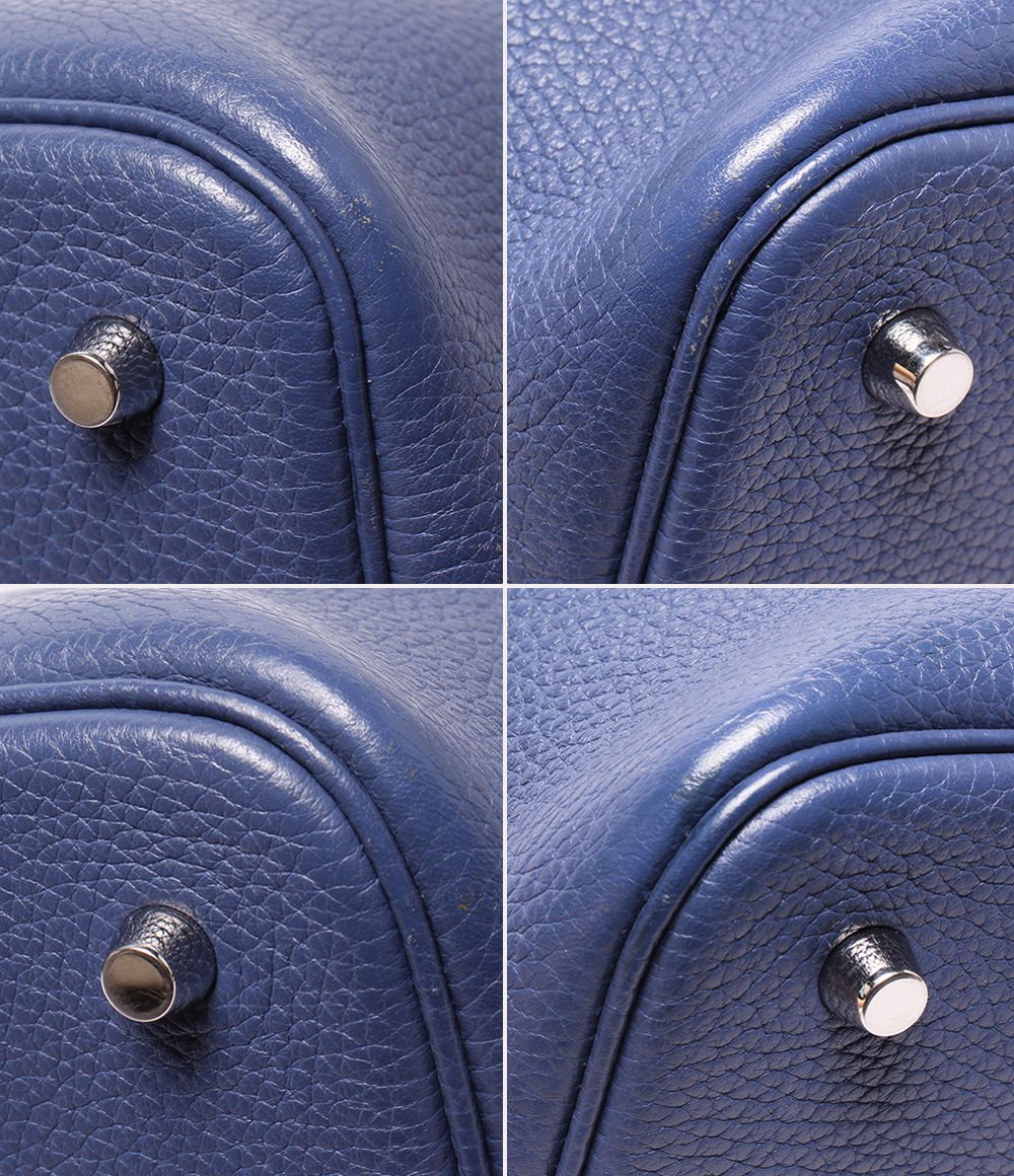 Hermes Handbag Silver Picotin Lock MM — view 5