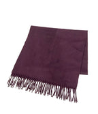 Hermes Scarf Cashmere Scarves Burgundy — view 2