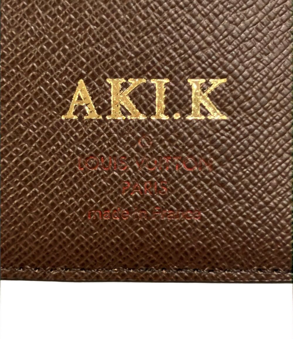 Louis Vuitton Notebook Cover Agenda MM Damier Ebene — view 6