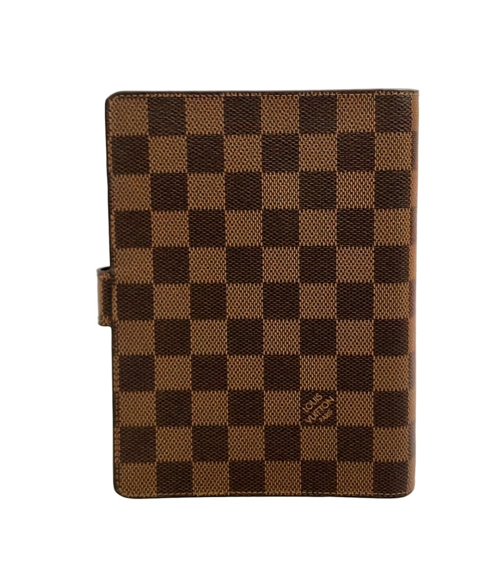 Louis Vuitton Notebook Cover Agenda MM Damier Ebene — view 2