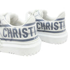 Dior Technical Fabric ID Sneakers Shoes 34.5 White Gray Blue — view 5