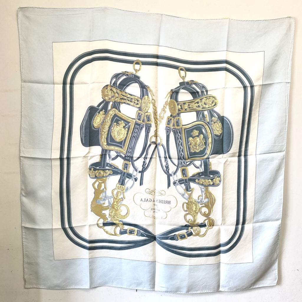 Hermes Scarf Carre 90 Brides de Gala Silk Shawl — view 2