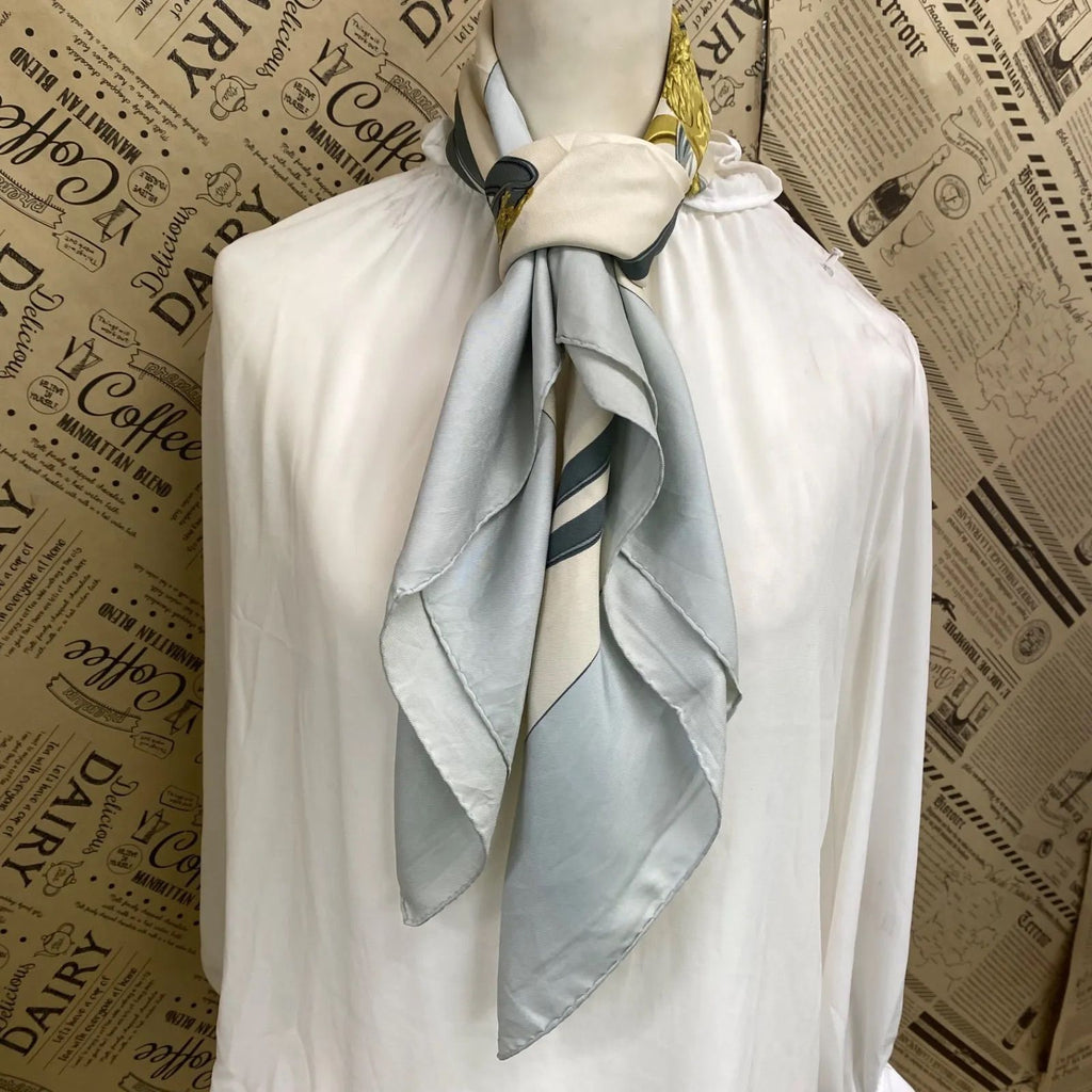 Hermes Scarf Carre 90 Brides de Gala Silk Shawl — view 3