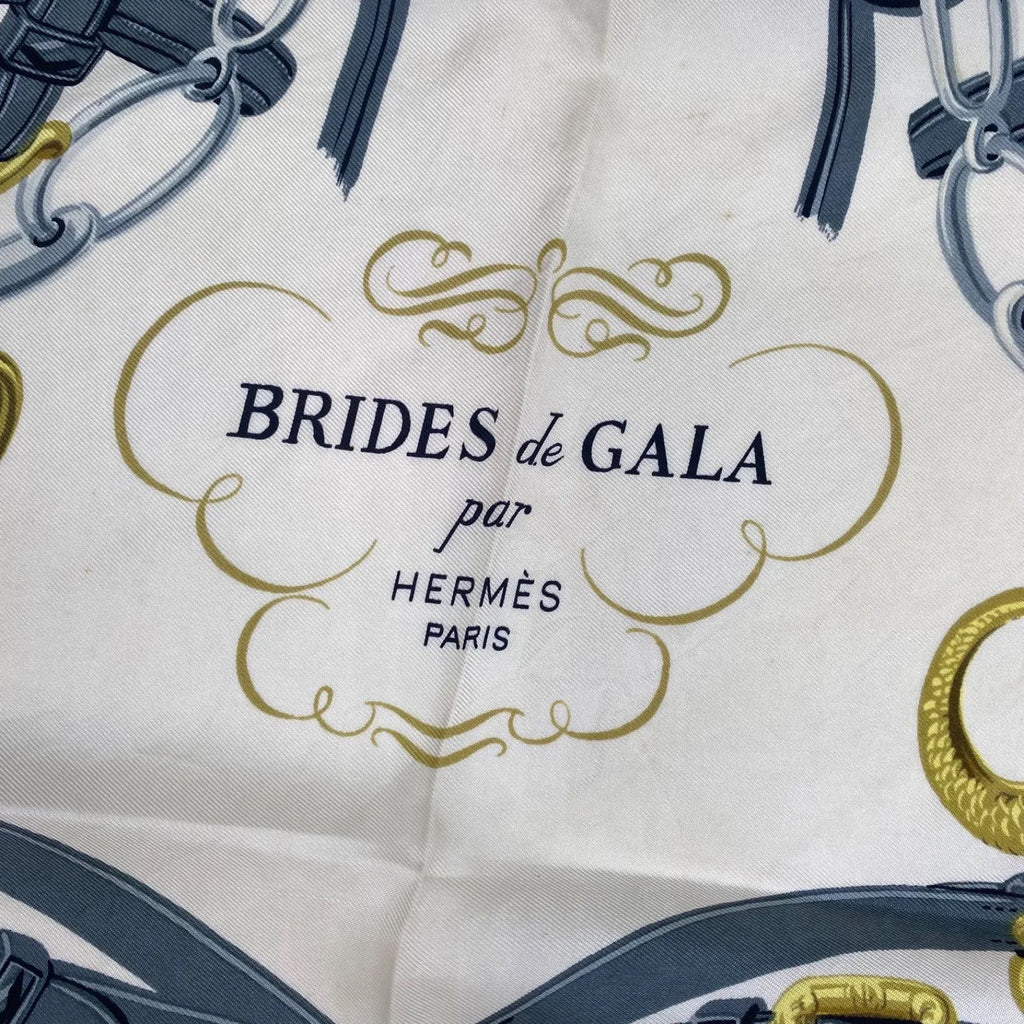 Hermes Scarf Carre 90 Brides de Gala Silk Shawl — view 7
