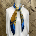Hermes Scarf Silk Carre 90 Sun Shawl — view 3
