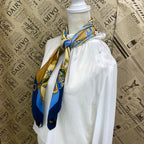 Hermes Scarf Silk Carre 90 Sun Shawl — view 4