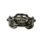 Hermes Chaine D'ancre Scarf Ring Silver — view 4