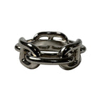 Hermes Chaine D'ancre Scarf Ring Silver — view 2