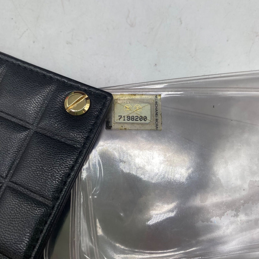 Chanel Card Case Set Era Business Coco Button — view 6