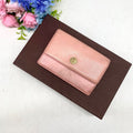 Chanel Coin Case Coco Button Pink Purse Card