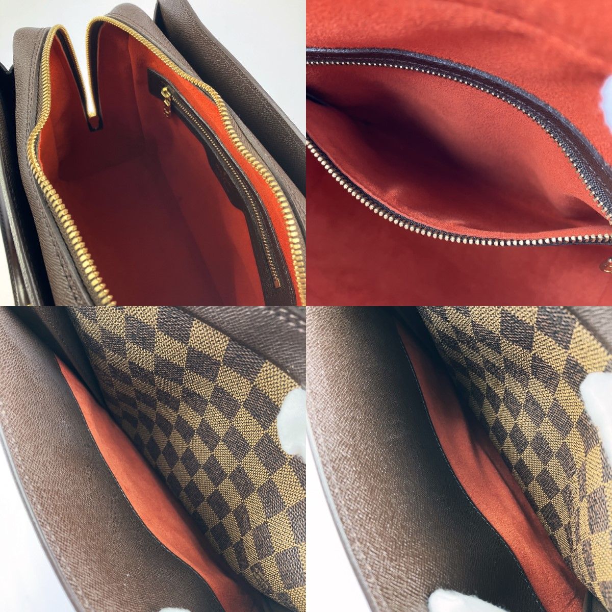 Louis Vuitton Handbag Damier Triana Brown — view 8