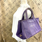 Prada Handbag Canapa Purple Travel Camping Outdoor — view 3