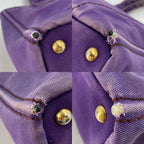 Prada Handbag Canapa Purple Travel Camping Outdoor — view 7