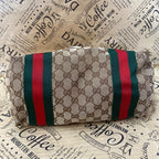 Gucci Tote GG Canvas Sherry Line Abbey Yellow Business Travel — view 5