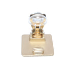 Chanel Earrings Logo Turnlock Square CC Gold Clip on CC — view 7