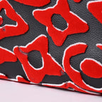Louis Vuitton On The Go GM Monogram Tufted Black Red Tote Bag — view 8