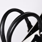 Louis Vuitton LV Xuf Cabas Tufted Monogram Tote Bag Black White — view 8