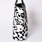 Louis Vuitton LV Xuf Cabas Tufted Monogram Tote Bag Black White — view 5