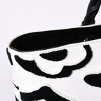 Louis Vuitton LV Xuf Cabas Tufted Monogram Tote Bag Black White — view 7