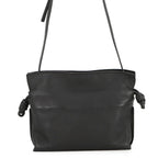 Loewe Shoulder Bag Flamenco Clutch Mini Calf Leather 2-Way Black