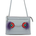 Fendi Shoulder Bag Toujour Bugsmon Star Leather Fur 2-Way Clutch