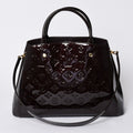 Louis Vuitton Purple 2-Way Bag Montaigne BB Monogram Vernis Handbag