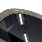 Chanel Sunglasses CC Logo Quilted Gray Black Eyewear — view 6