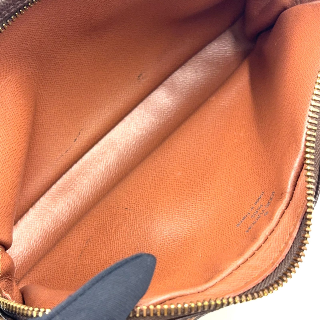 Louis Vuitton Ma Roulis Bandouliere Monogram Leather Brown Shoulder Bag Gold — view 5