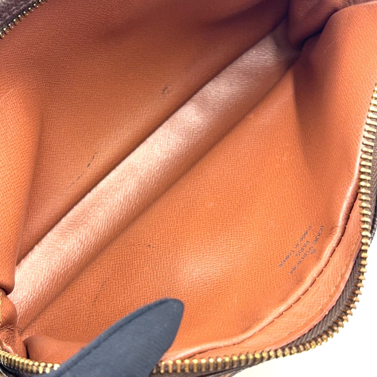 Louis Vuitton Ma Roulis Bandouliere Monogram Leather Brown Shoulder Bag Gold — view 5