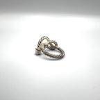 Hermes O-dienne Silver Ring — view 2