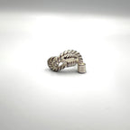 Hermes O-dienne Silver Ring