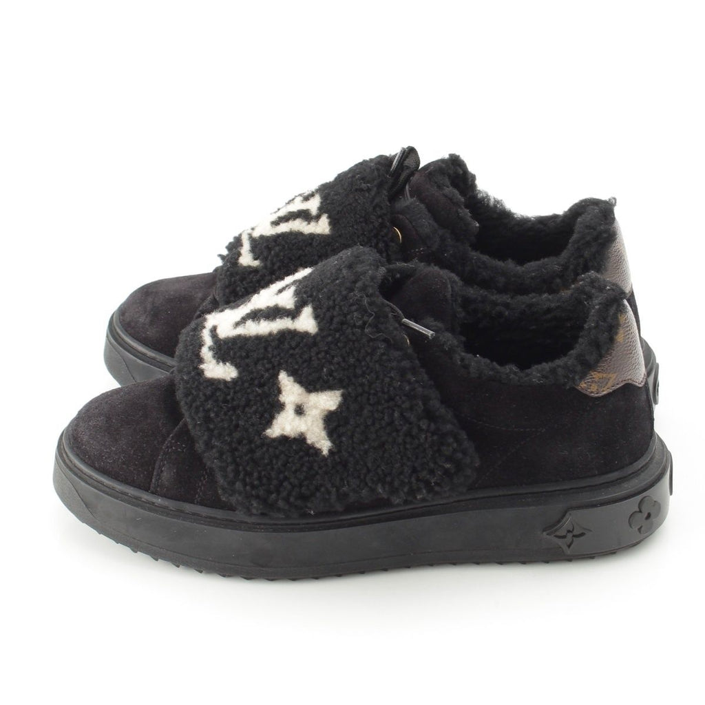 Louis Vuitton Boa Logo Low Cut Sneakers Black — view 3