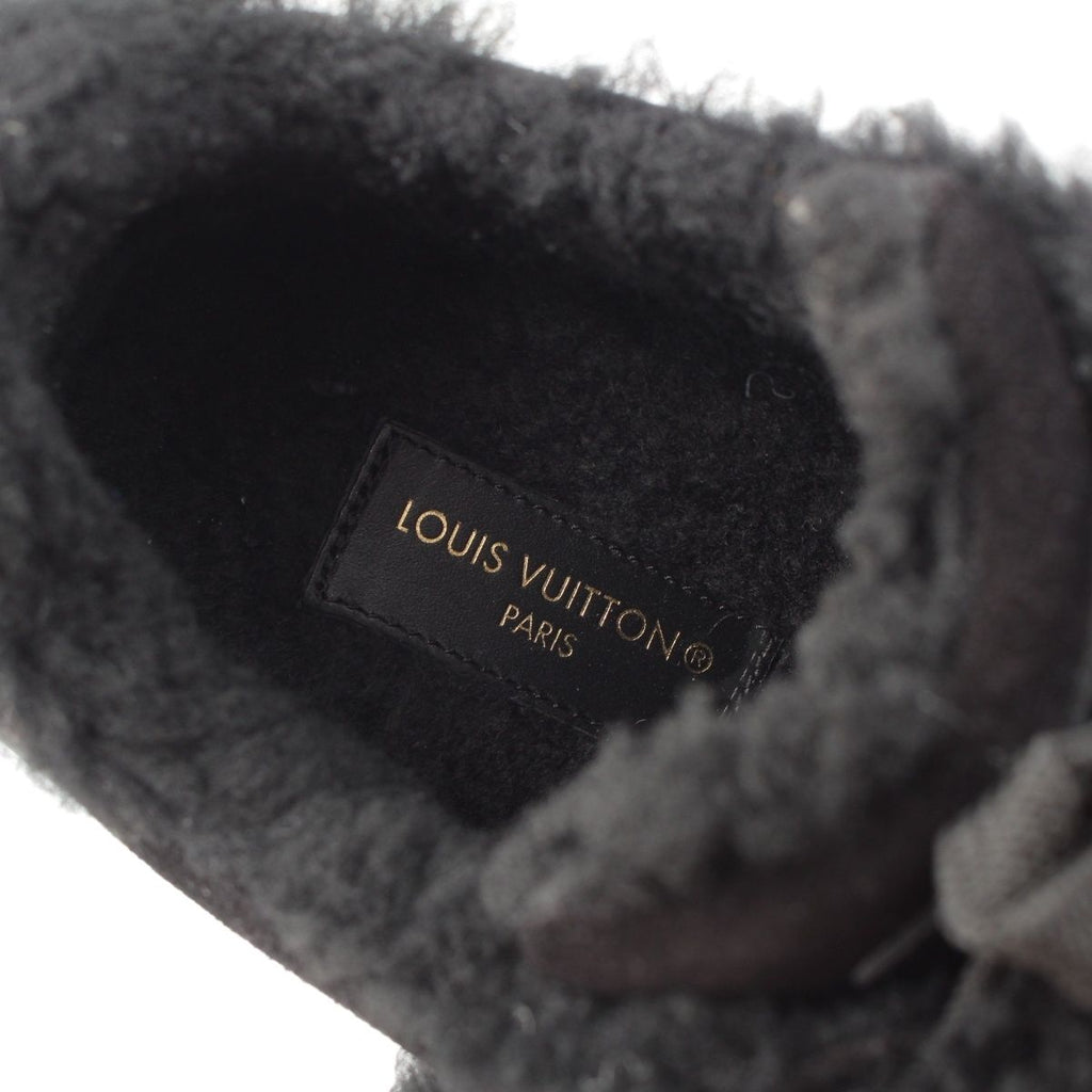 Louis Vuitton Boa Logo Low Cut Sneakers Black — view 7