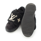 Louis Vuitton Boa Logo Low Cut Sneakers Black — view 5