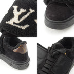 Louis Vuitton Boa Logo Low Cut Sneakers Black — view 8