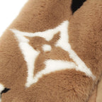 Louis Vuitton Mink Echarpe Playgram Scarf Brown — view 6