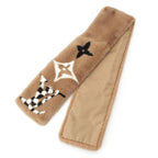 Louis Vuitton Mink Echarpe Playgram Scarf Brown