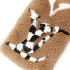 Louis Vuitton Mink Echarpe Playgram Scarf Brown — view 5