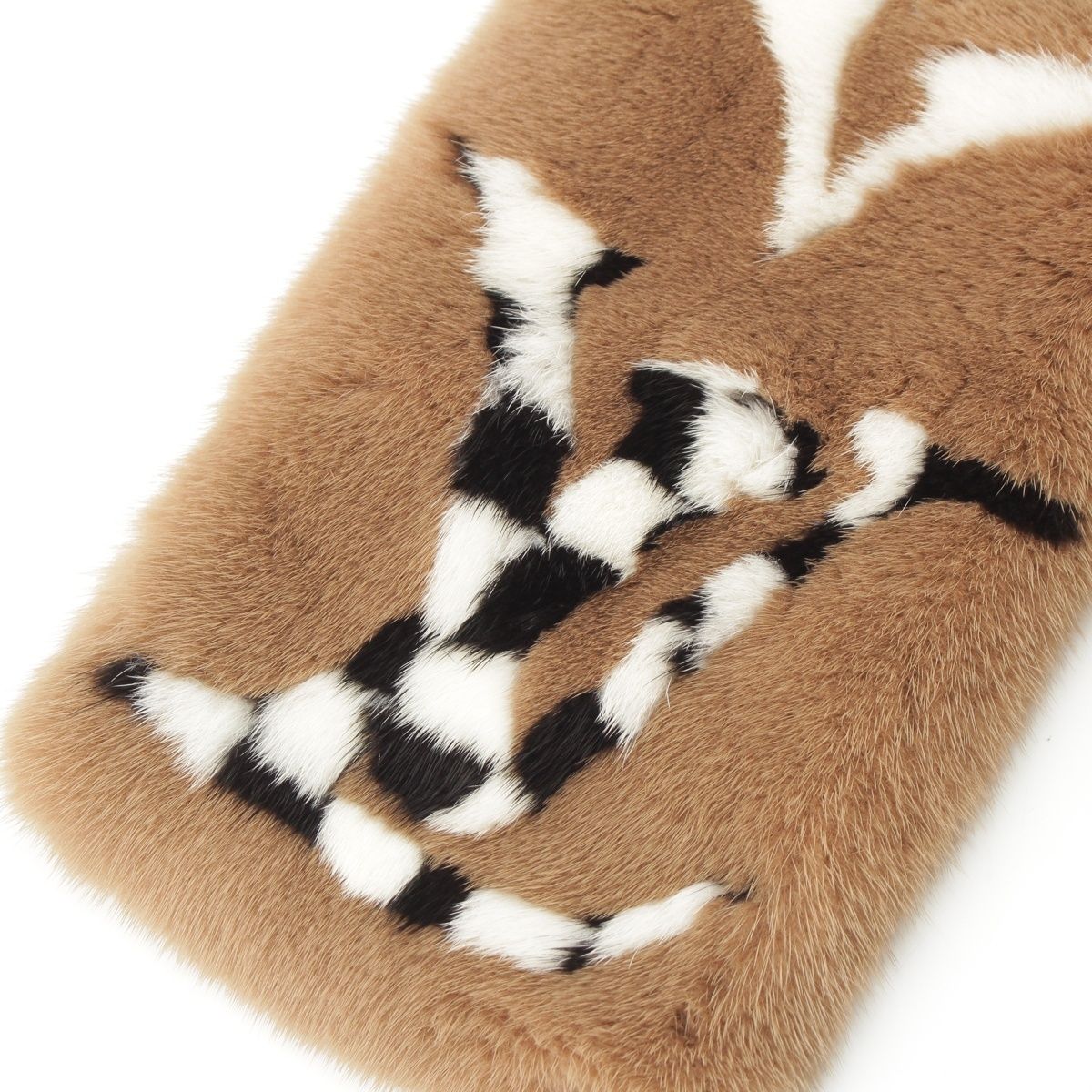 Louis Vuitton Mink Echarpe Playgram Scarf Brown — view 5